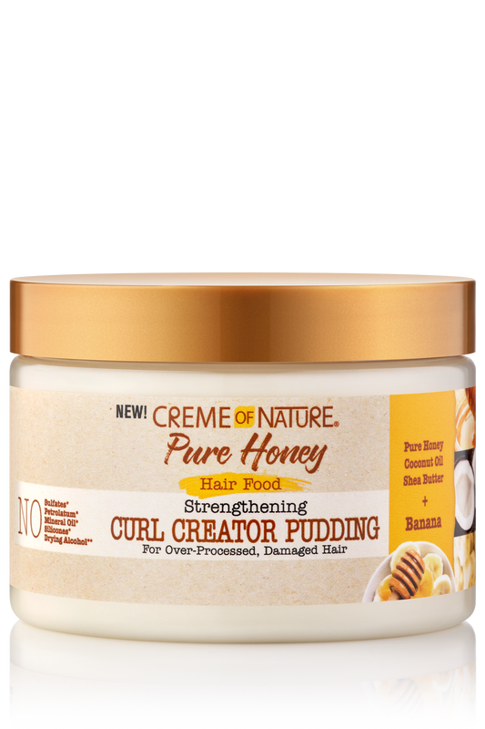 Creme Of Nature Pure Honey Strengthening Curl Creator Pudding - 326g / 11.5oz