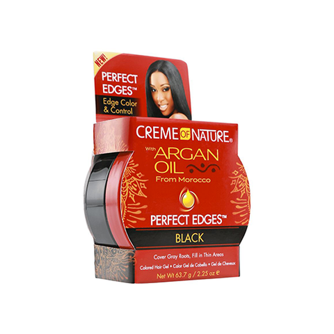 Creme Of Nature Argan Oil Perfect Edges Black - 2.25oz