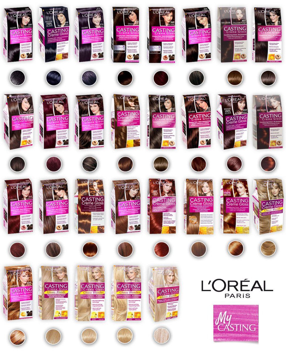 Loreal Paris Casting Creme Gloss Semi Permanent Hair Dye