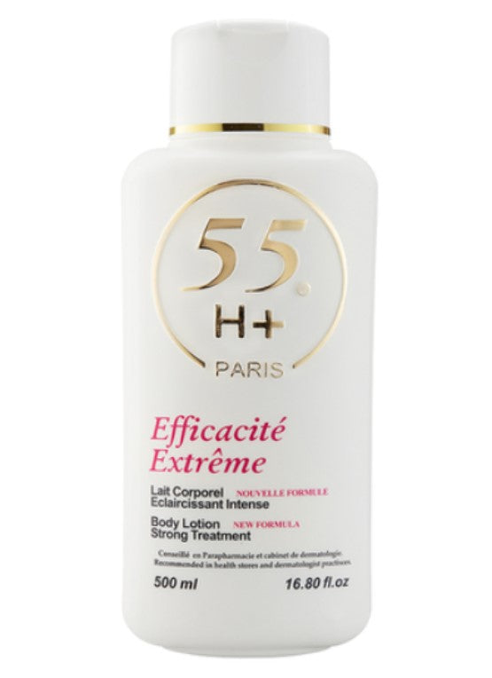 55H+ Paris Efficacite Extreme Strong Treatment Body Lotion - 16.8 oz