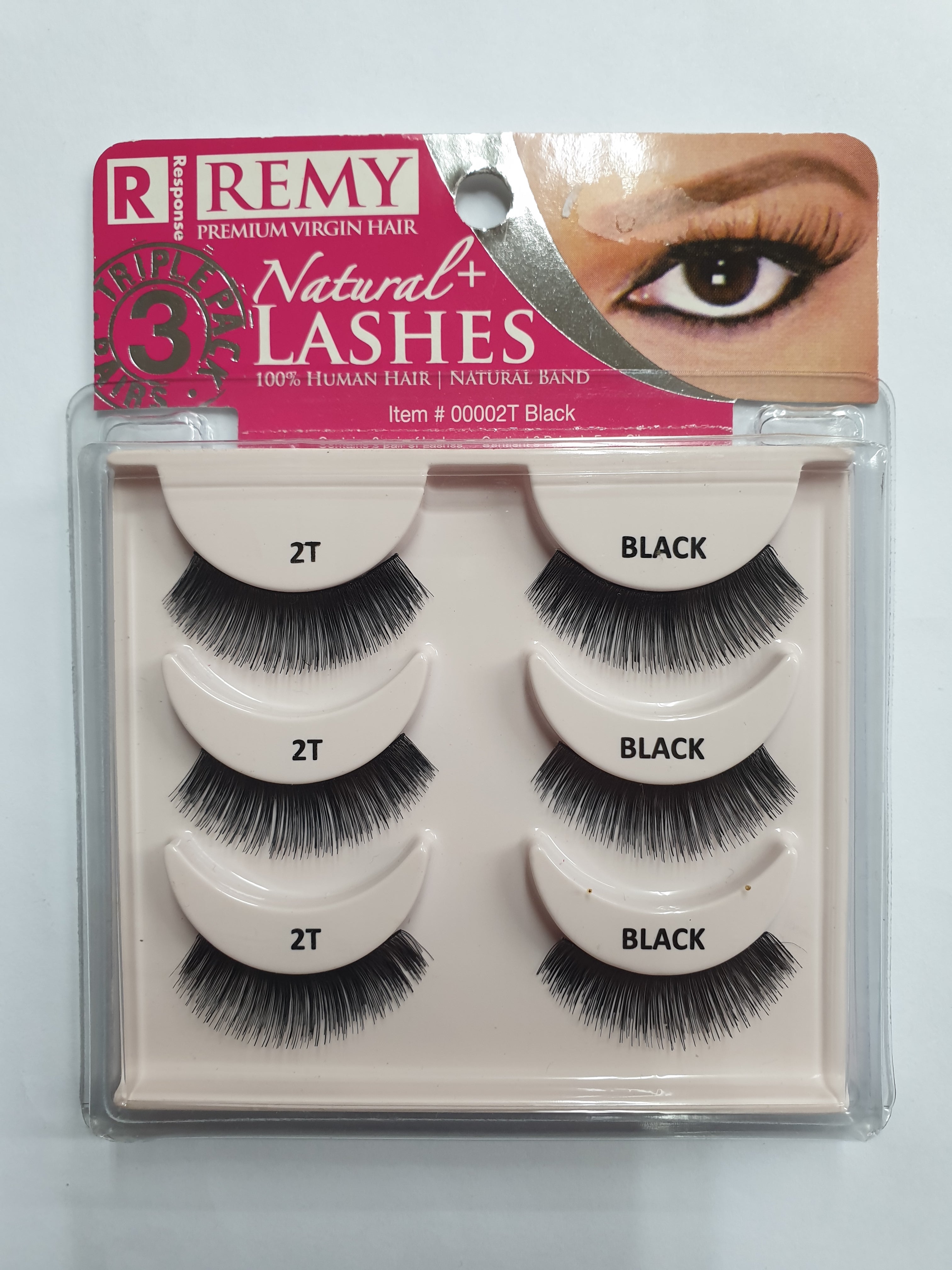 Response Remy Natural+ Lashes (3 Pack)
