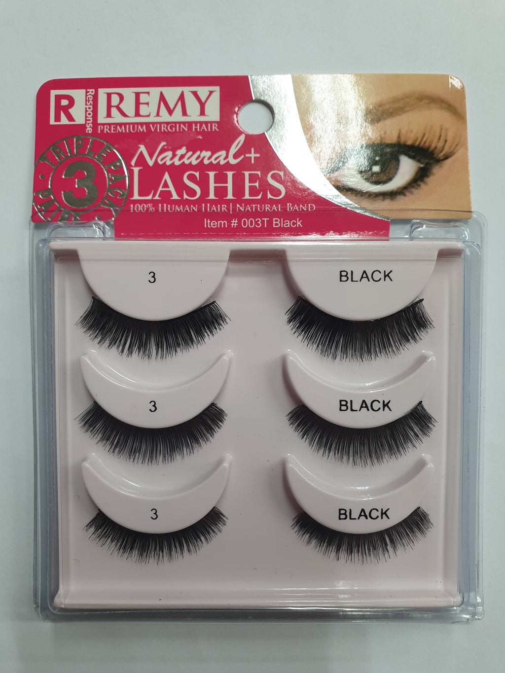 Response Remy Natural+ Lashes (3 Pack)