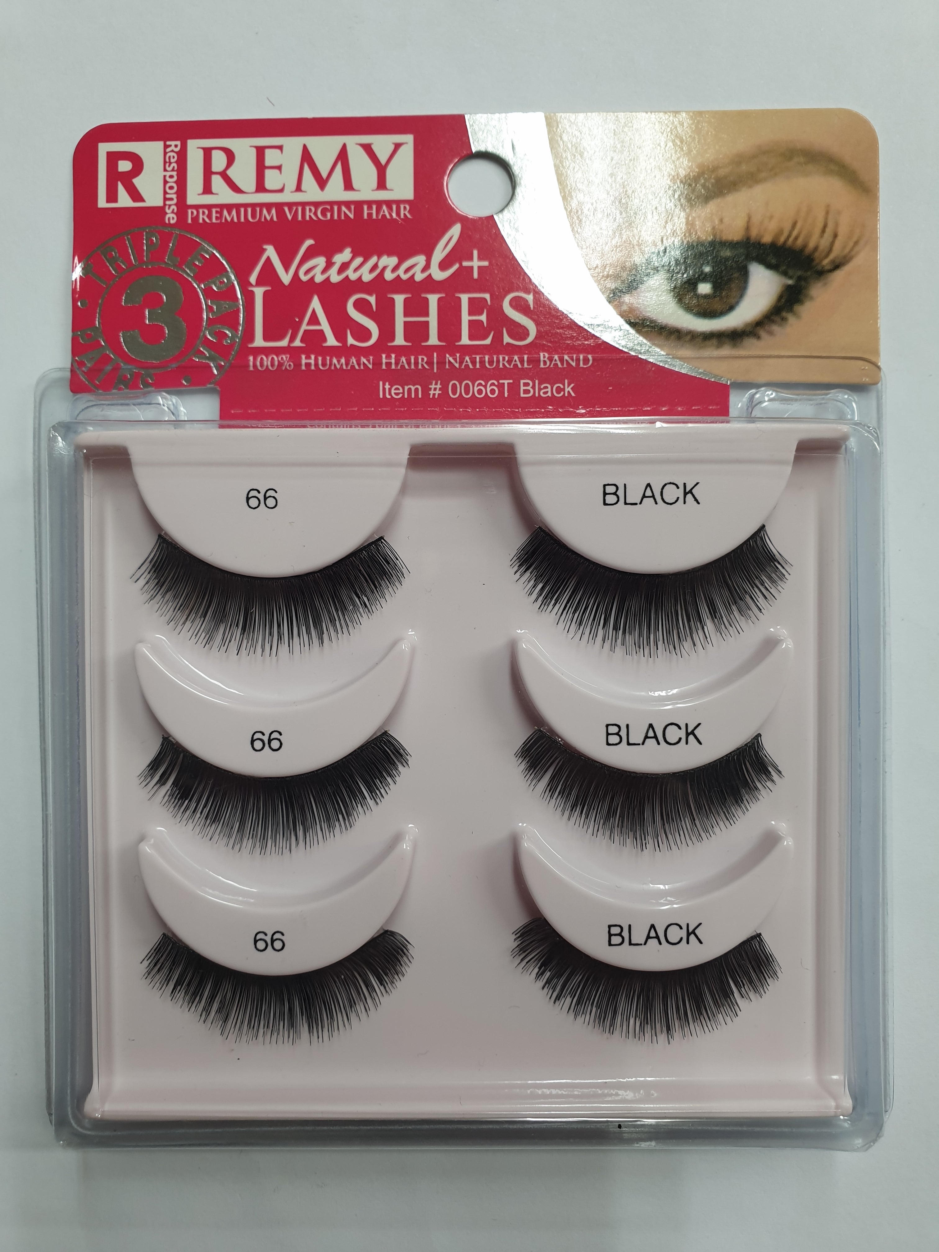 Response Remy Natural+ Lashes (3 Pack)