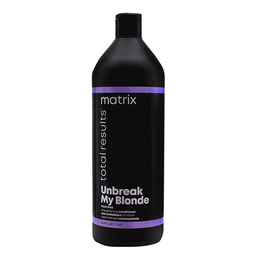 Matrix Total Results Unbreak My Blonde Bleach Finder For Bleached Hair Conditioner - 1000ml