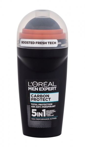 L'oreal Men Expert Black Mineral Roll-on Deodorant 50ml