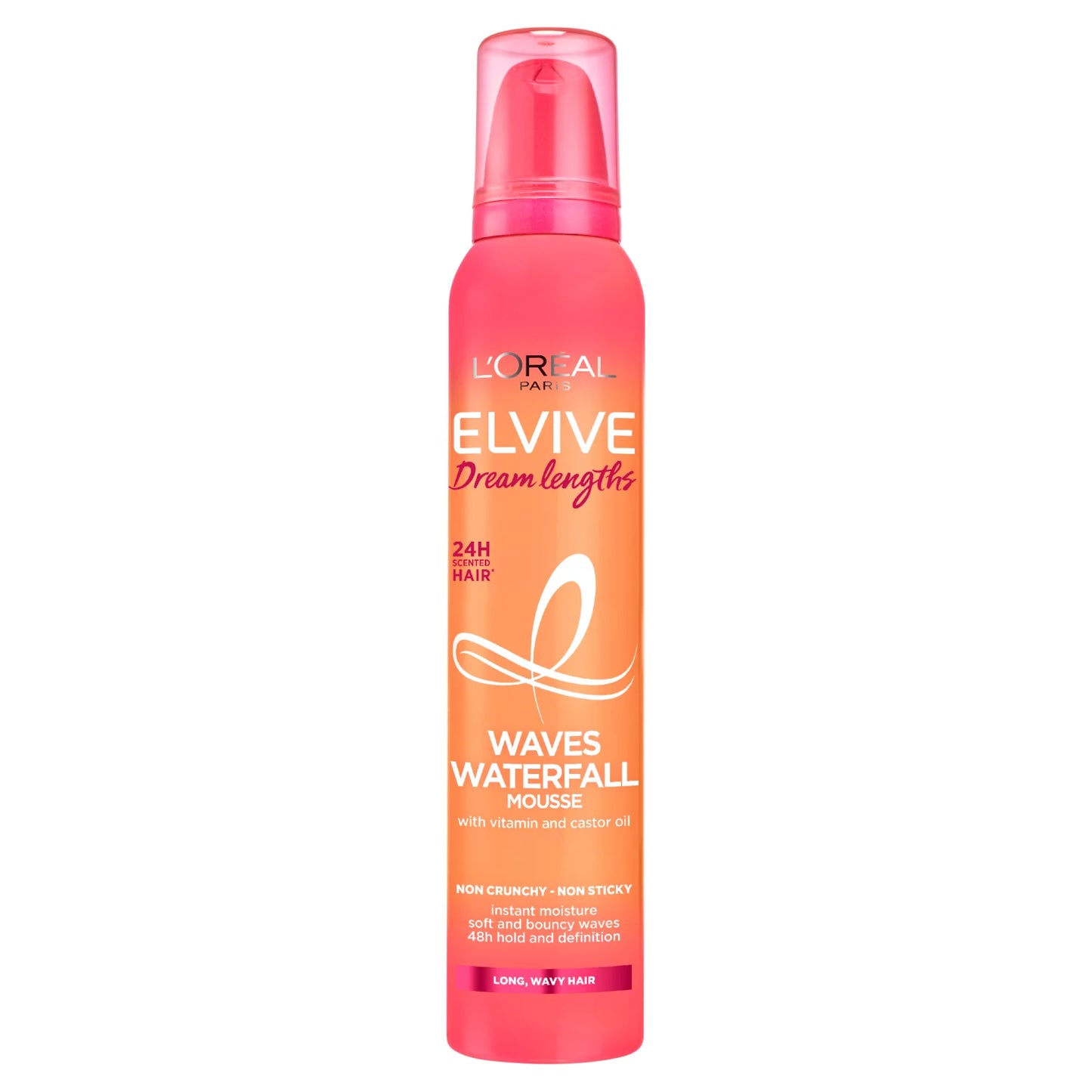 L'Oreal Elvive Dream Lengths Curl Foam Mousse with Vitamins & Castor oil - 200ml