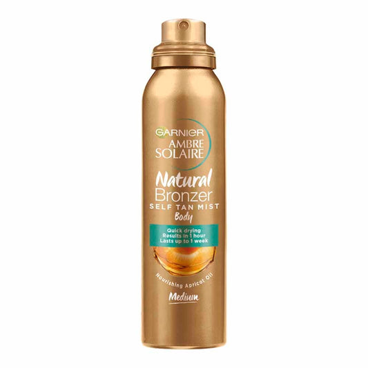 Garnier Ambre Solaire Natural Bronzer Self-Tanning Dry Body Mist Medium - 150ml