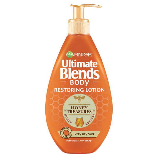 Garnier Ultimate Blends Honey Treasures Restoring Body Lotion For Very Dry Skin - 400ml