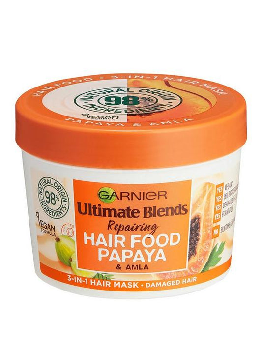 Garnier Ultimate Blends Hair Food Papaya Hair Mask - 390ml