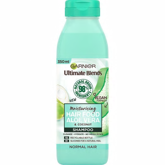 Garnier Ultimate Blends Hair Food Aloe Vera Shampoo - 350ml