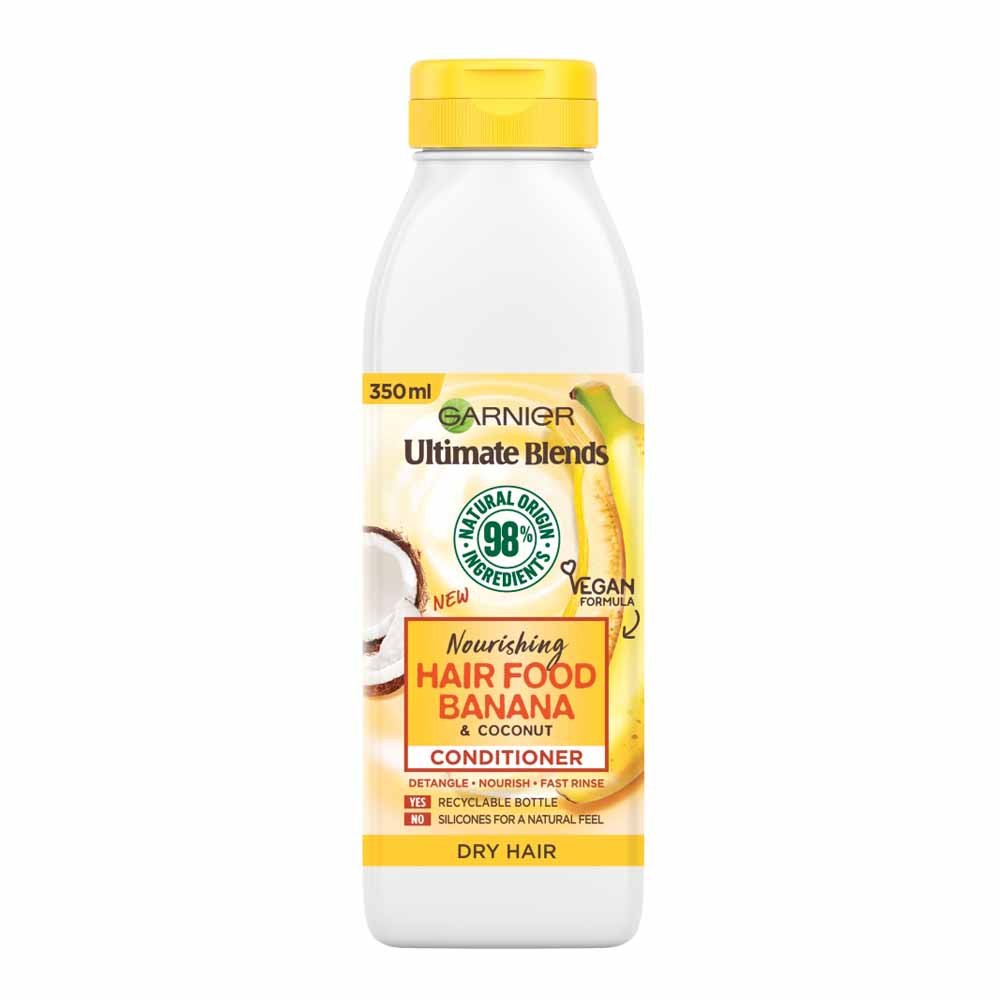 Garnier Ultimate Blends Nourishing Hair Food Banana Conditioner For Dry Hair - 350ml