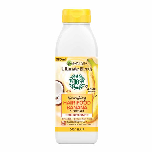 Garnier Ultimate Blends Nourishing Hair Food Banana Conditioner For Dry Hair - 350ml