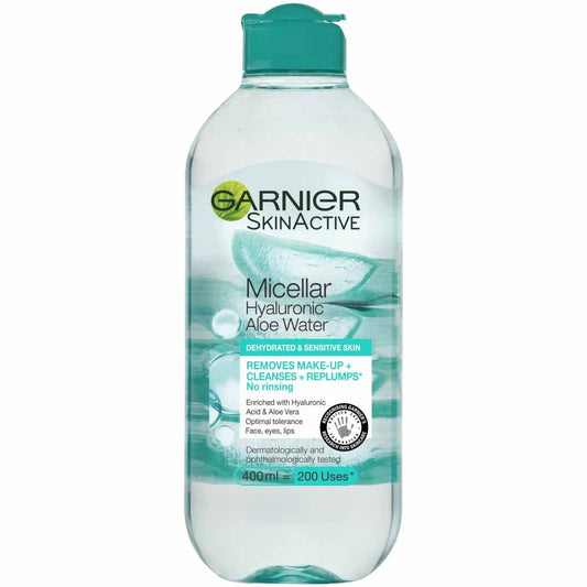 Garnier Micellar Water Aloe & Hyaluronic Acid 400ml