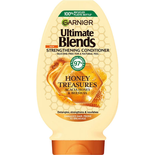 Garnier Ultimate Blends Honey Treasures Strengthening Conditioner - 400ml