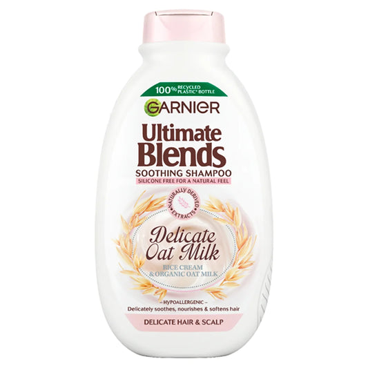 Garnier Ultimate Blends Soothing Oat Shampoo - 400Ml