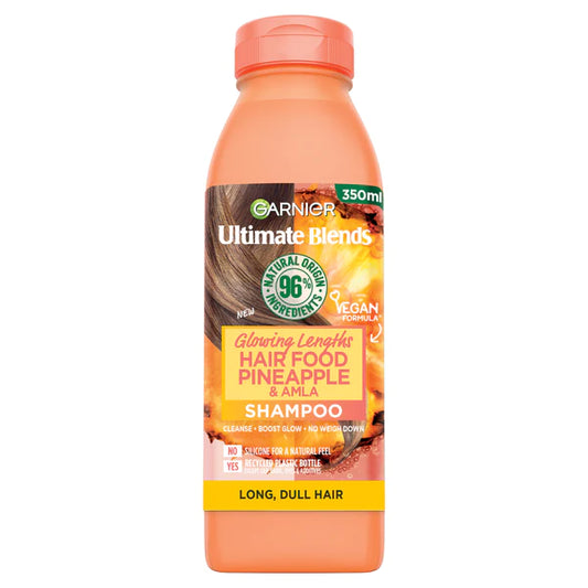 Garnier Ultimate Blends Hair Food Pineapple Shampoo Long, Dull Hair) - 350ml
