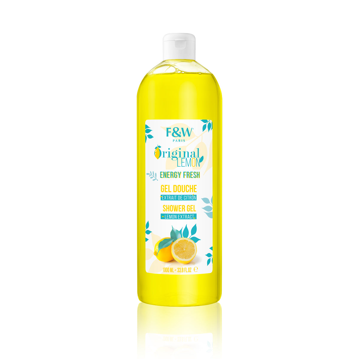 Energy Fresh Exfoliating Shower Gel Original Lemon - 33.8 oz