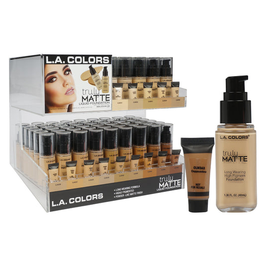 L.A. Colors Truly Matte Foundation - 1.35oz