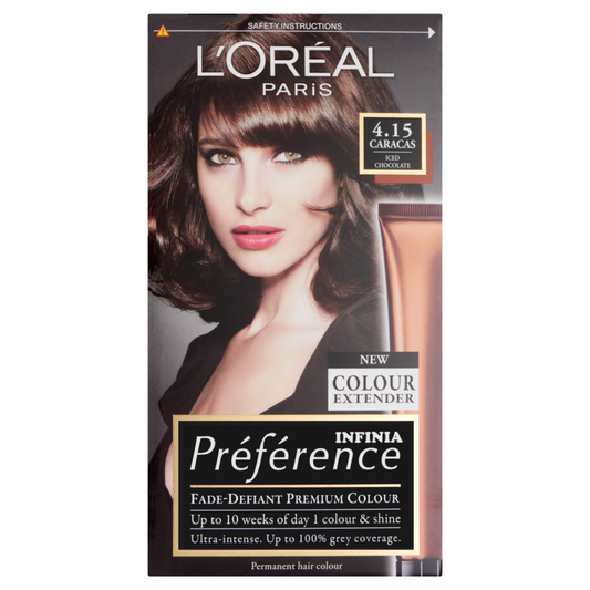 Loreal Paris Preference Permanent Hair Dye - 4.15 Iced Chocolate