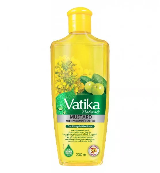 Vatika Naturals Multivitamins Mustard Hair Oil - 200ml