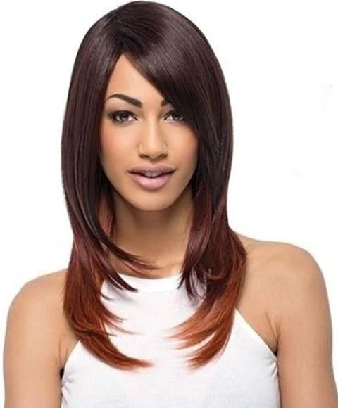 Sleek Fashion Idol Synthetic Hair Premium Wig - Rowena Wig