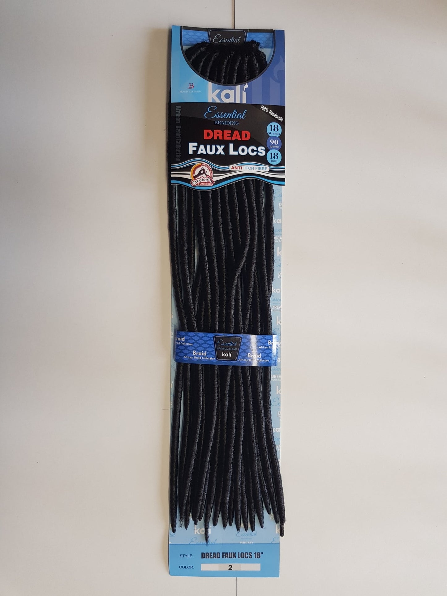 Kali Essential Braiding Dread Faux Locs 18″