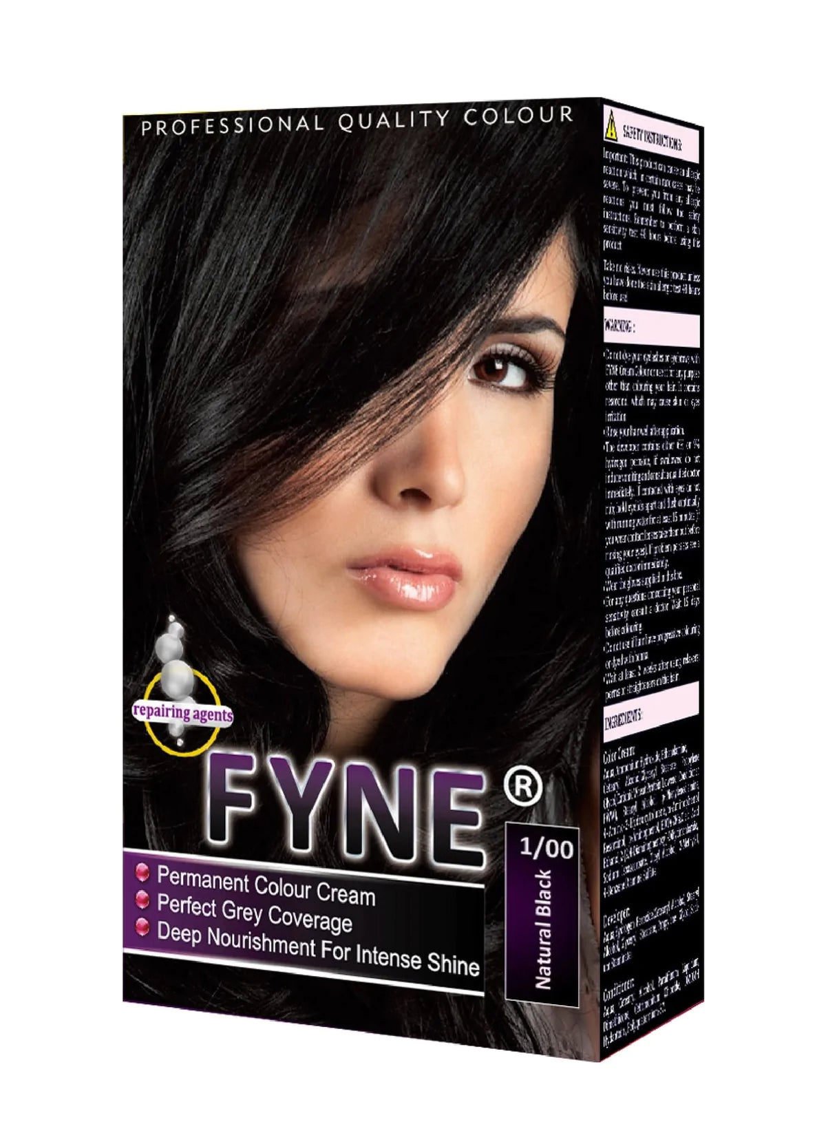 FYNE Cream Hair Colour -  Permanent Cream Dye