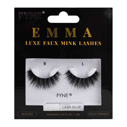 FYNE Luxe Faux MinkVegan Friendly Reusable Lashes