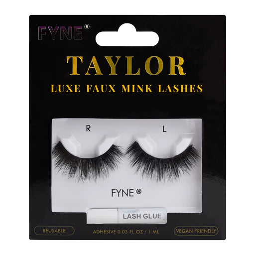 FYNE Luxe Faux MinkVegan Friendly Reusable Lashes