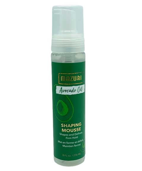 Mazuri Avocado Oil Shaping Mousse - 236ml