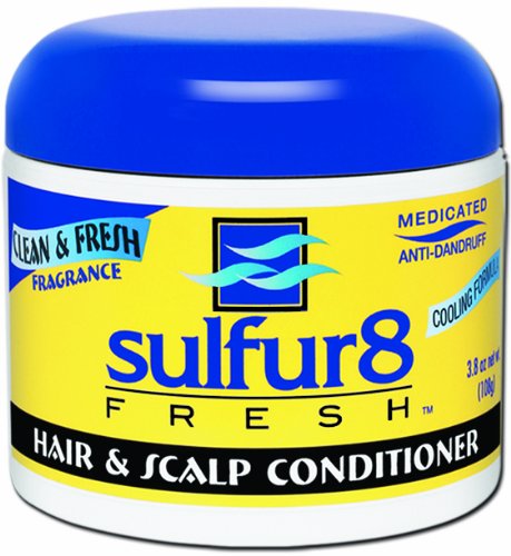 Sulfur 8 Fresh Medicated Anti-dandruff Hair & Scalp Conditioner 4 Oz