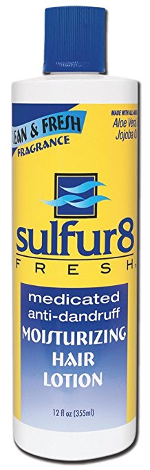 SULFUR 8 Fresh Moisturizing Hair Lotion 12 oz 