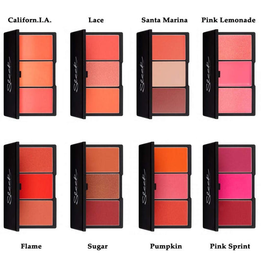 Sleek Blush By 3 Palette