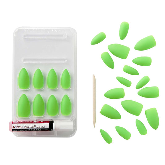 KISS GoldFinger Gel Glam Manicure Nails GC17