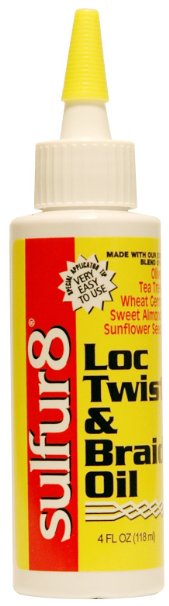 Sulfur8 Loc Twist and Braid Oil 4 Ounce