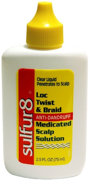 Sulfur8 Loc Twist and Braid Medicated Scalp Solution