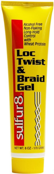 Sulfur8 Loc Twist and Braid Gel 6 Ounce