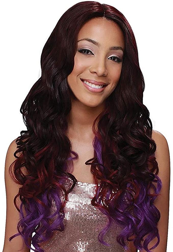 Bobbi Boss Synthetic Lace Front Wig - MLF54 BARBIE PINK