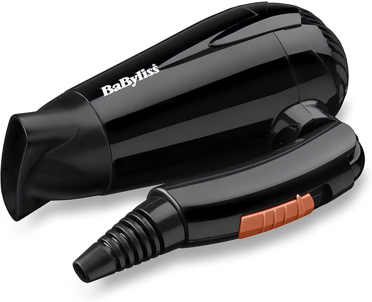 Babyliss Travel 2000 W Hair Dryer - Black