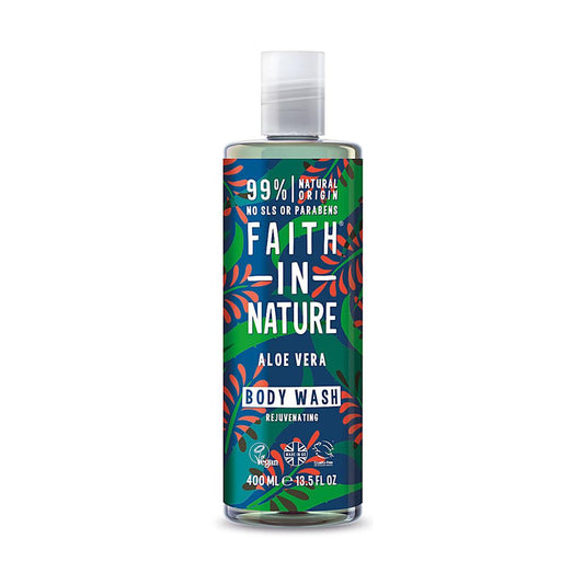 Faith in Nature Natural Aloe Vera Body Wash 400ml
