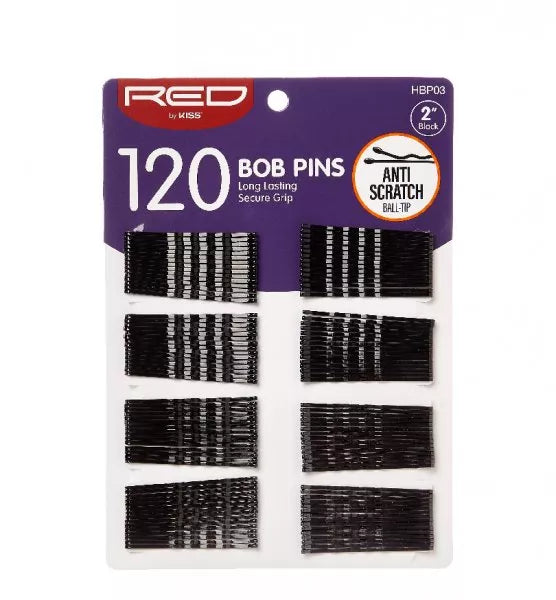Red By Kiss 120pc Bob Pins 2" (Hbp03)