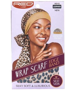 Wrap Scarf Edge Band HQ143 Leopard