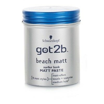 Schwarzkopf got2b Beach Matt Paste- 100ml