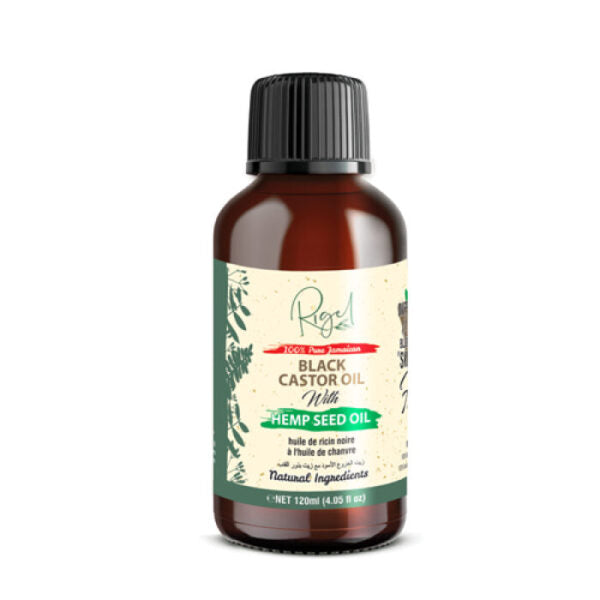 Rigel Black Castor Oil With Hemp Seed Oil