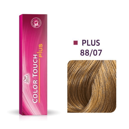 Wella Professionals Color Touch Plus Demi Permanent Hair Colour - 66/07 Dark Natural Brunette Blonde 60ml