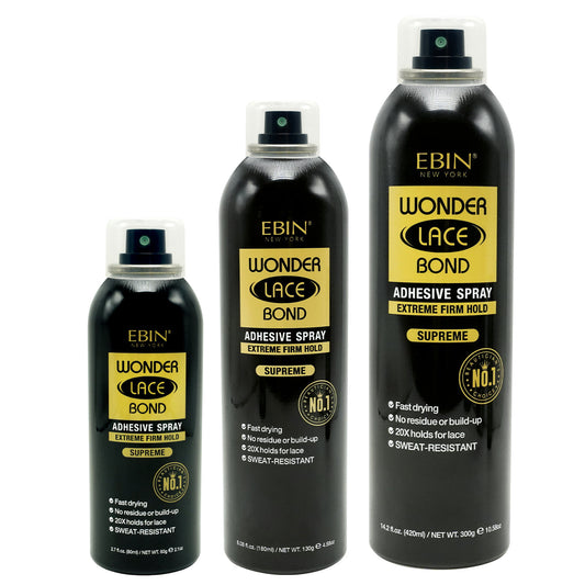 Ebin - Wonder Lace Bond Adhesive Spray Extreme Firm Hold Supreme