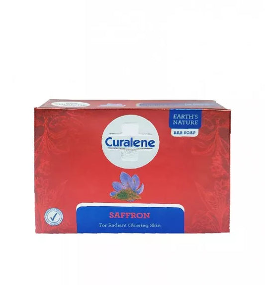 Curalene Saffron Soap For Radiant Glowing Skin - 100g