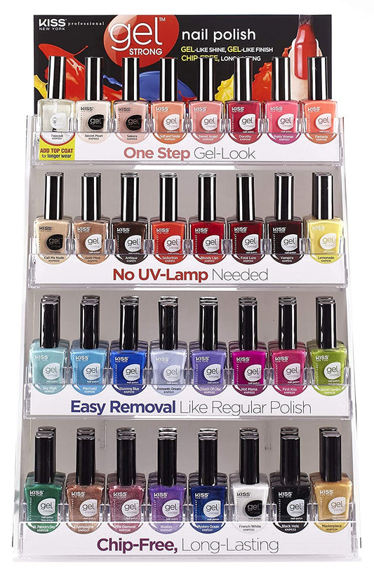 KISS New York Gel Strong Nail Polish 0.44oz