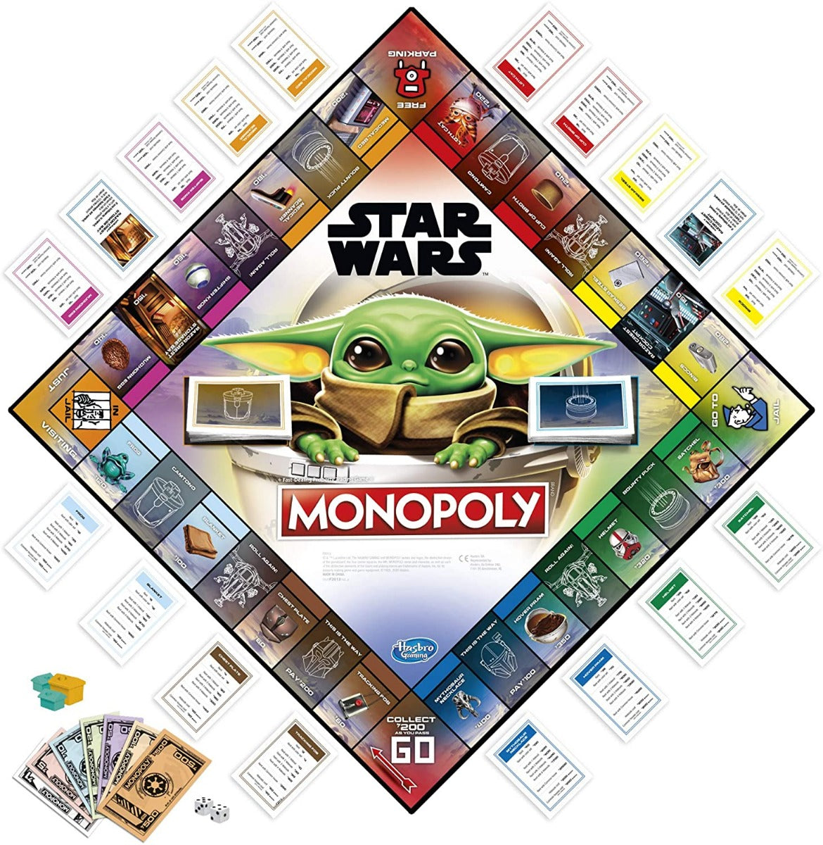 Monopoly: Star Wars The Mandalorian Edition ** BRAND NEW ** UNBOXED