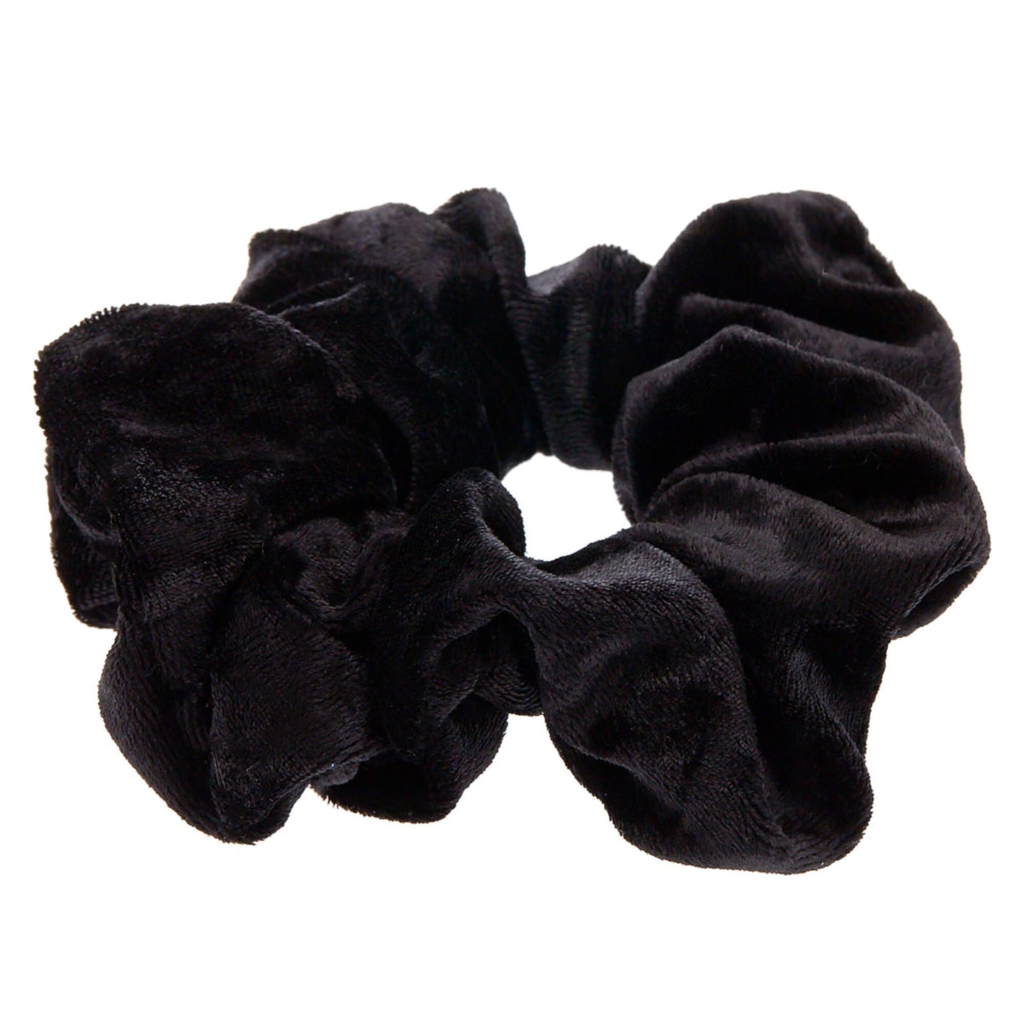 LB Velvet Hair Scrunchie - Black